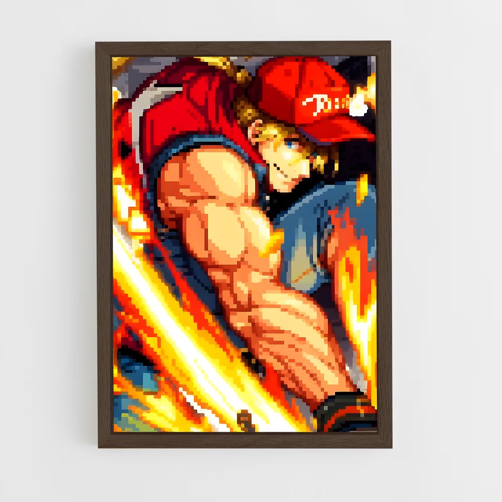 Poster Terry's Street Fight – affiche Super Smash Bros (vue 5)